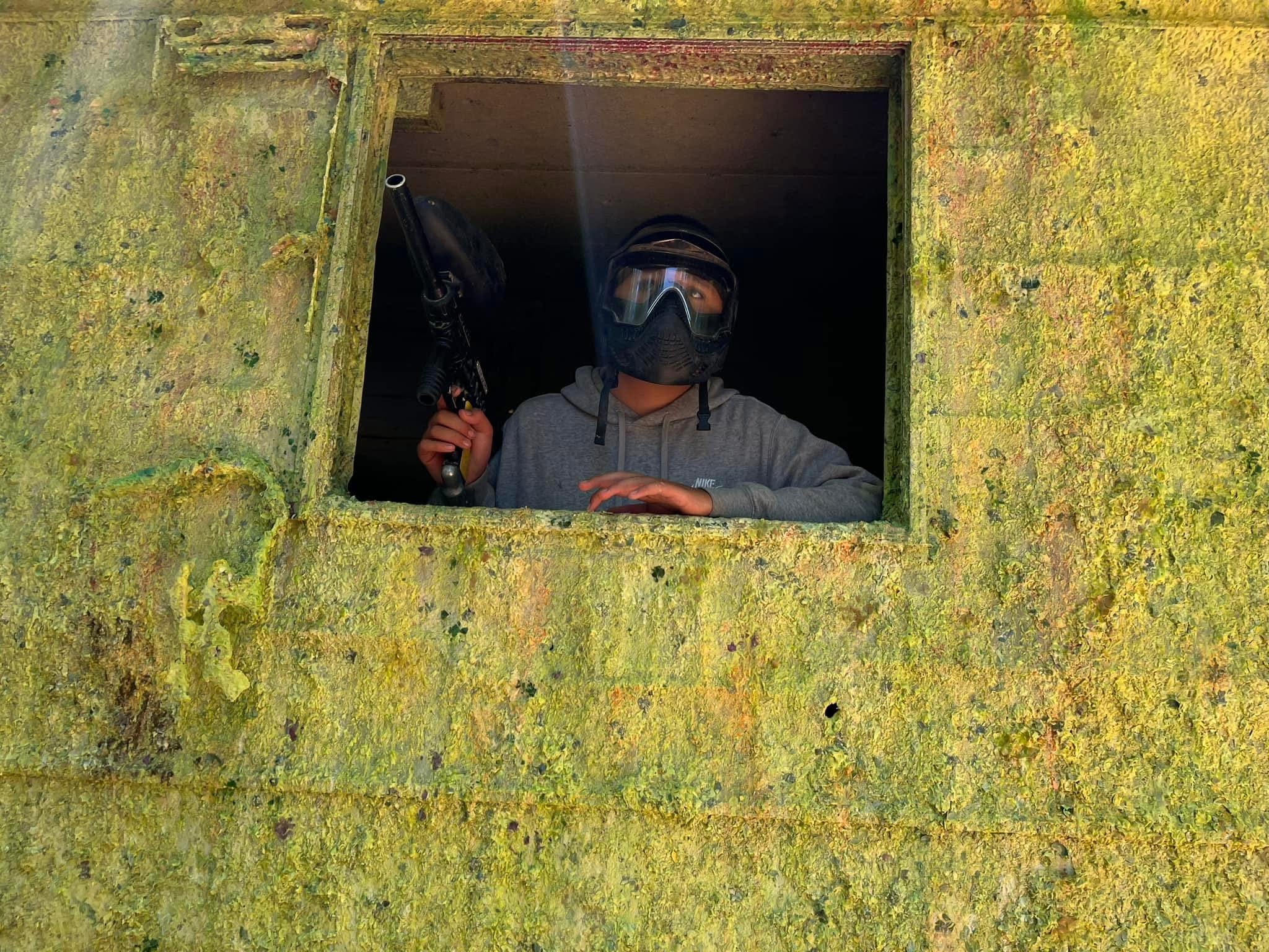 First-time players enjoying outdoor paintball adventures